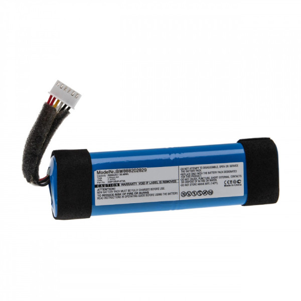 Batterij voor JBL Xtreme 3, als GSP-2S2P-XT3A, Li-Ionen, 7,4 V, 5200 mAh