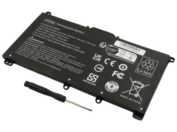 Akku für HP 240 G7, 245 G7, 250 G7, 255 G7, Pavilion 14, 15, 17, X360 14, wie HT03XL, 3630 mAh